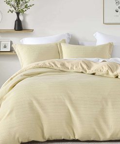 PERHOM Funda de Edredón Tamaño King - Juego de Funda de