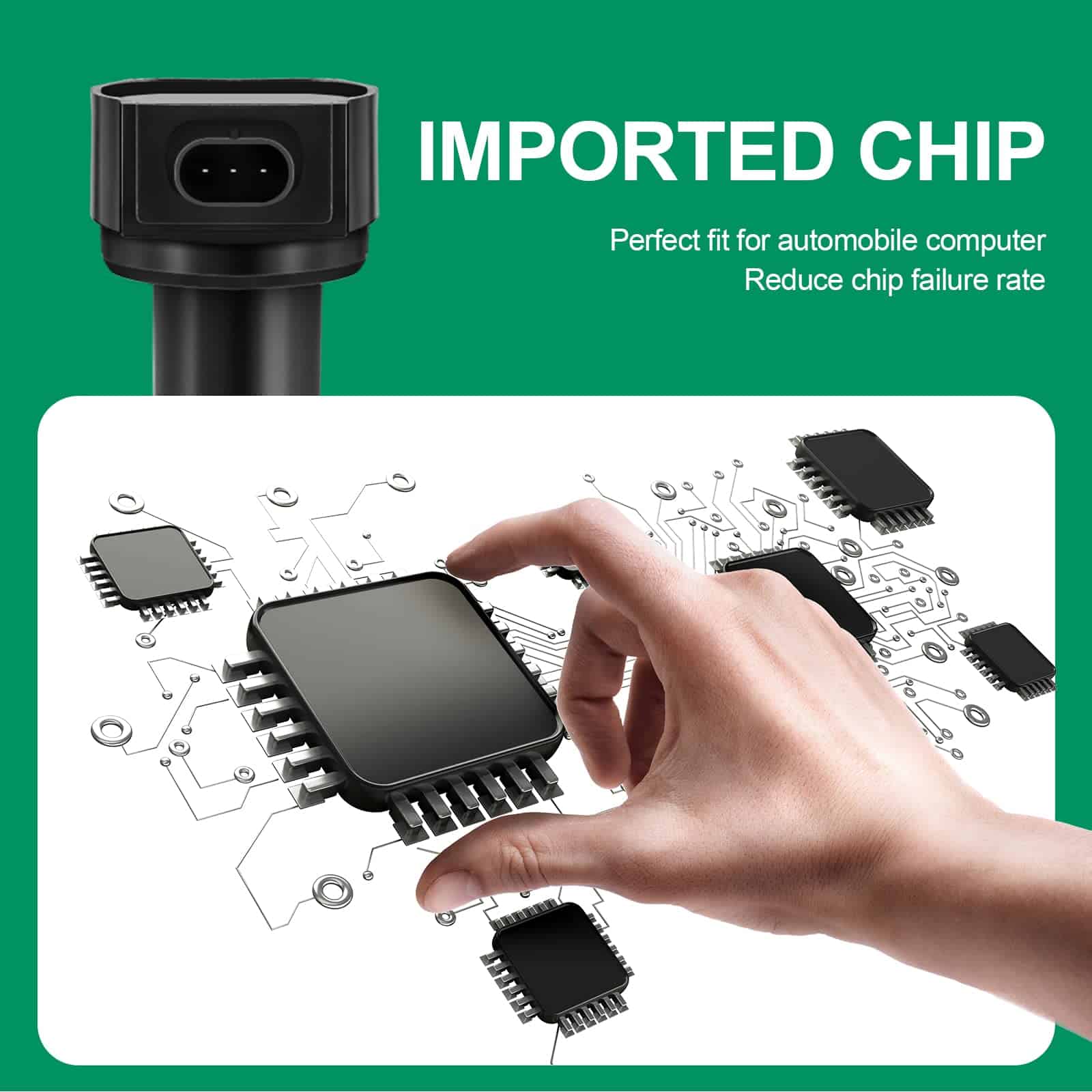 Juego de 6 Bobinas de Encendido TXROMTZ y Bujías 7781 - Imagen 7