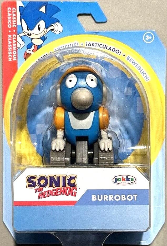 Figura mini Sonic The Hedgehog Burrobot de 2.5 pulgadas - - Imagen 3