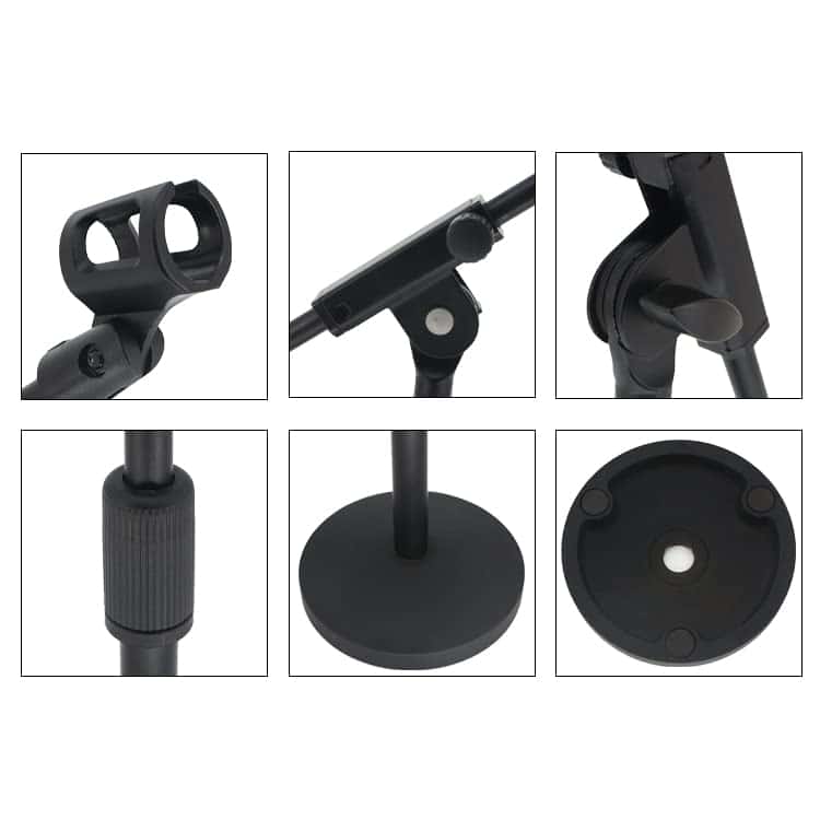 Soporte de Micrófono de Escritorio Ajustable Clef Audio - Imagen 3