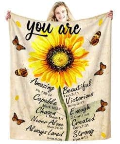 Mantas Cristianas para Mujeres Inspiración Versículo