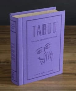 Juego Taboo Vintage Bookshelf Edition de WS Game Company