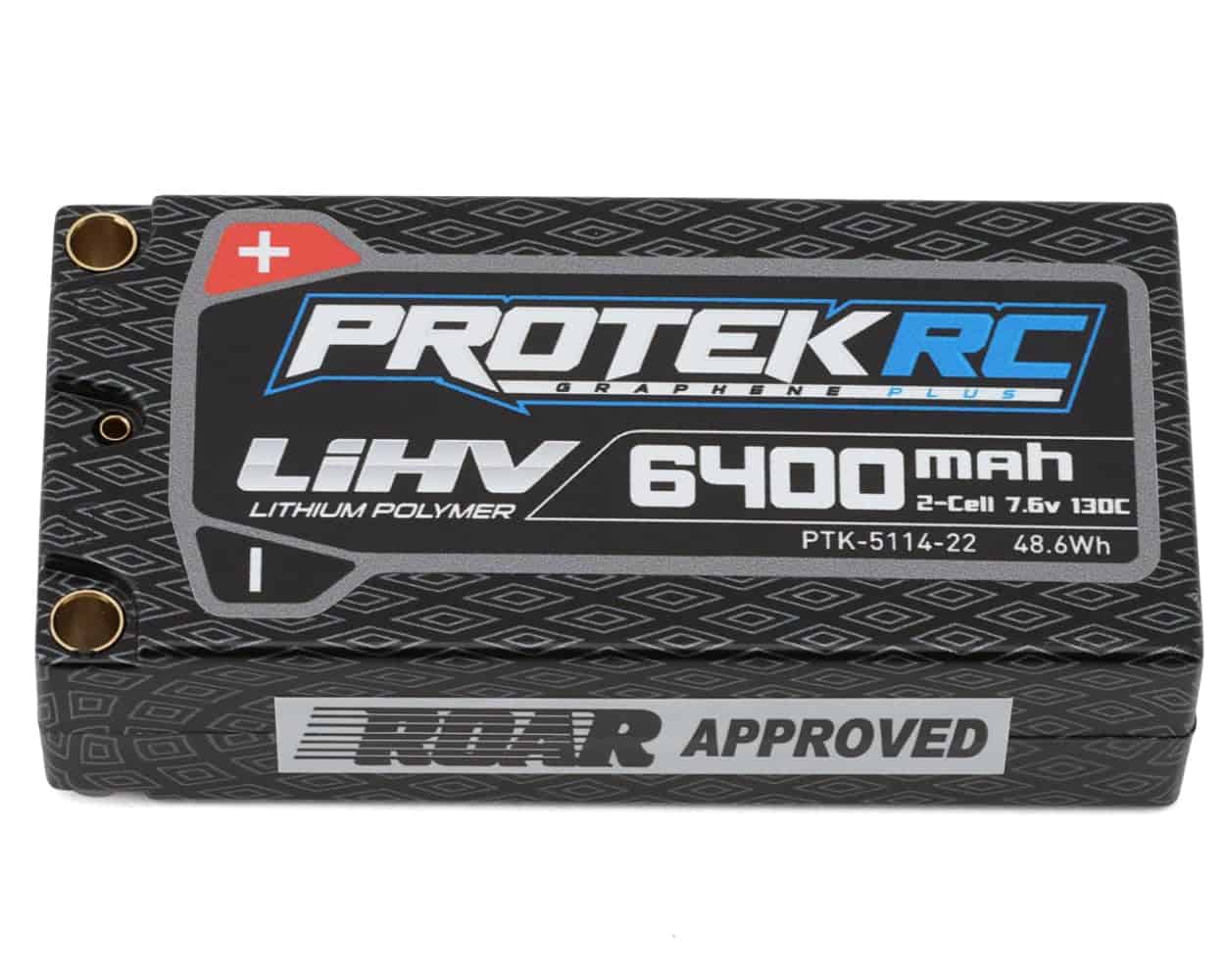 ProTek RC 2S 130C Low IR Si-Graphene + HV Shorty LiPo