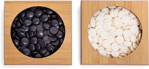 19 x19 Bolsas de Go Plegables y Piezas de Go de Jade - Imagen 6