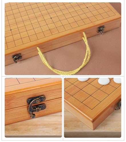 19 x19 Bolsas de Go Plegables y Piezas de Go de Jade - Imagen 7