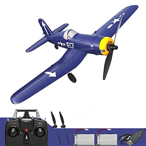 Avión RC Fancemot, Avión de Control Remoto de 4 Canales,