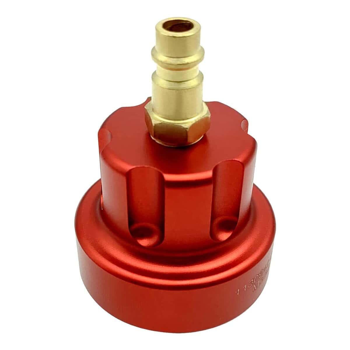 Adaptador de prueba de presión del refrigerante del