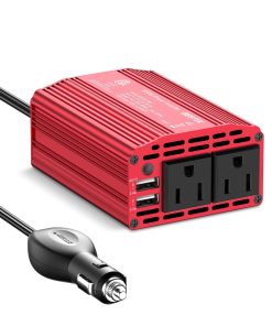 Inversor de Corriente BESTEK 300W DC 12V a 110V AC, para