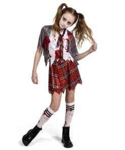Disfraz de Zombie Escolar Espeluznante, Disfraz de Zombie
