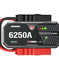 JFEGWO 6250A Jump Starter Battery Pack (para 13.0+L de