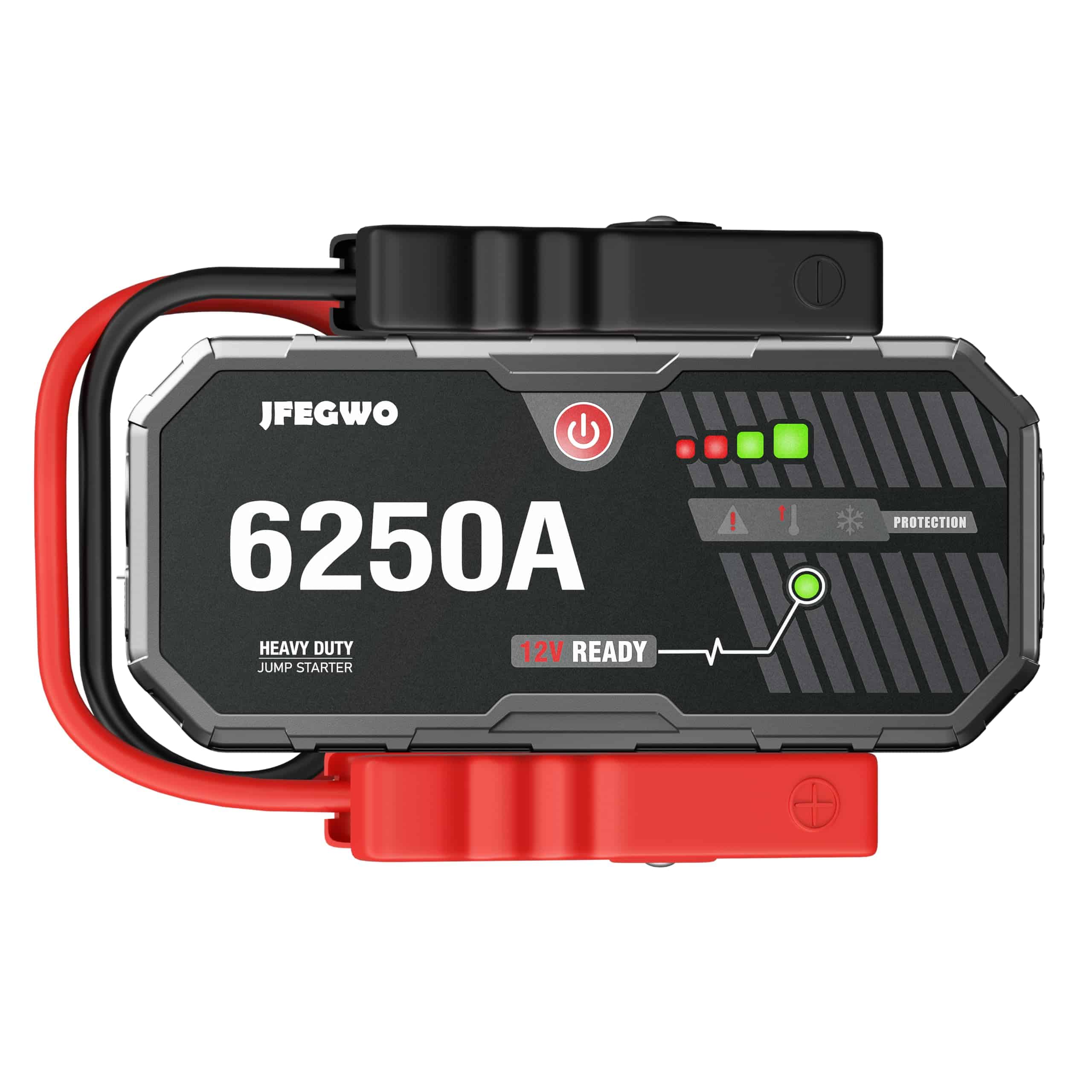 JFEGWO 6250A Jump Starter Battery Pack (para 13.0+L de
