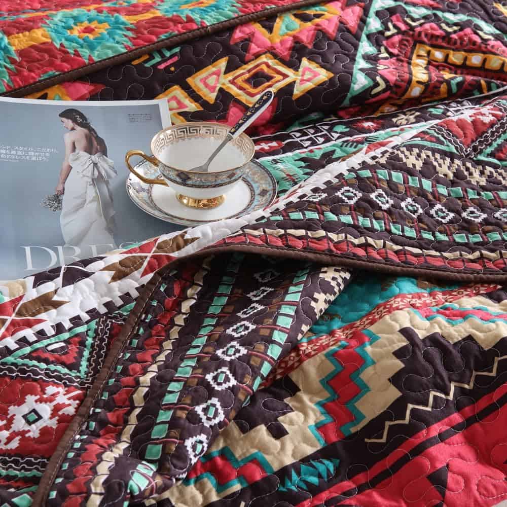 Juego de Colcha ENASAL Reversible Cubrecama Ropa de Cama de - Imagen 9