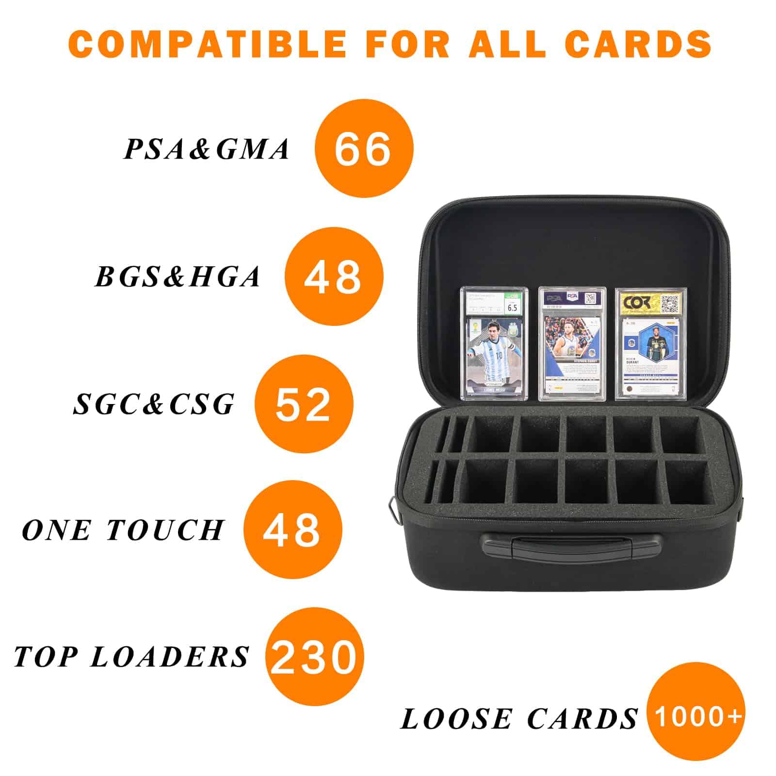 Estuche para Tarjetas Deportivas Clasificadas Zitech - Imagen 5