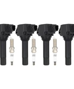 ECCPP UF774 4 bobinas de encendido con 4 bujías de iridio