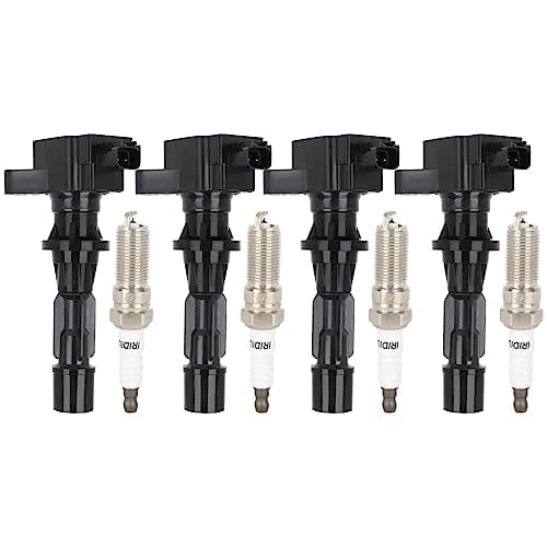 ECCPP UF516 4 bobinas de encendido con 4 bujías de iridio