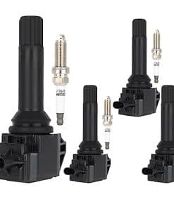 Conjunto de 4 bobinas de encendido ECCPP UF710 con 4 bujías