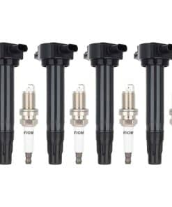 ECCPP UF-557 4 bobinas de encendido con 4 bujías de iridio