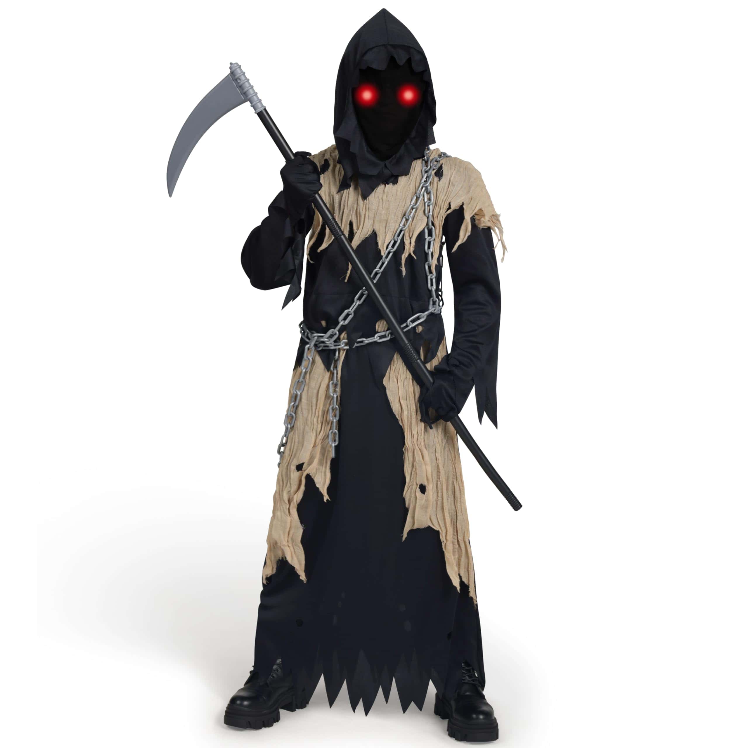 Disfraz de Espeluznante Creaciones para Niños Grim Reaper