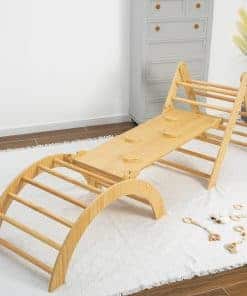 Avenlur Cedar 5-in-1 Indoor Gym Playset - Set de Juegos de