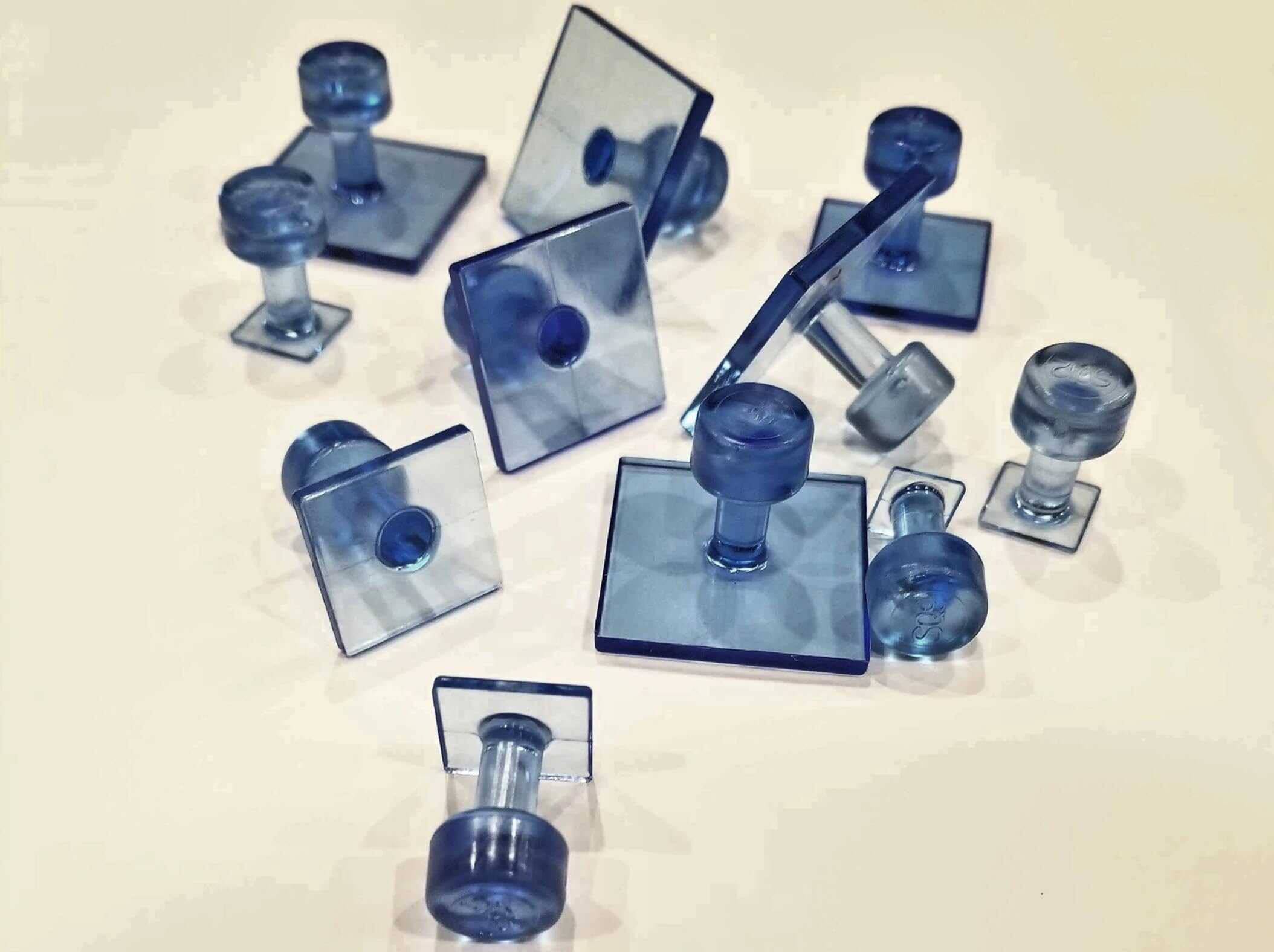 Paquete de variedad de Black Ice Square PDR Glue Tabs (12 - Imagen 5