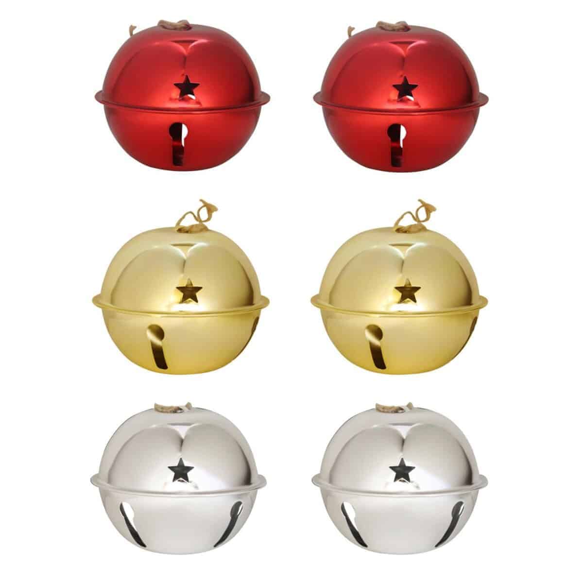 Haute Decor Adapt Nesting Jingle Bells (Paquete de 6 en
