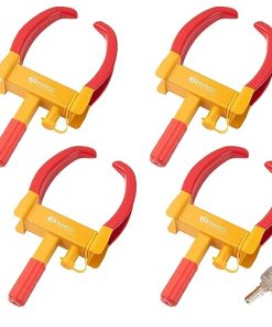 4 Pack Bloqueo de Rueda Universal de Seguridad Pesado
