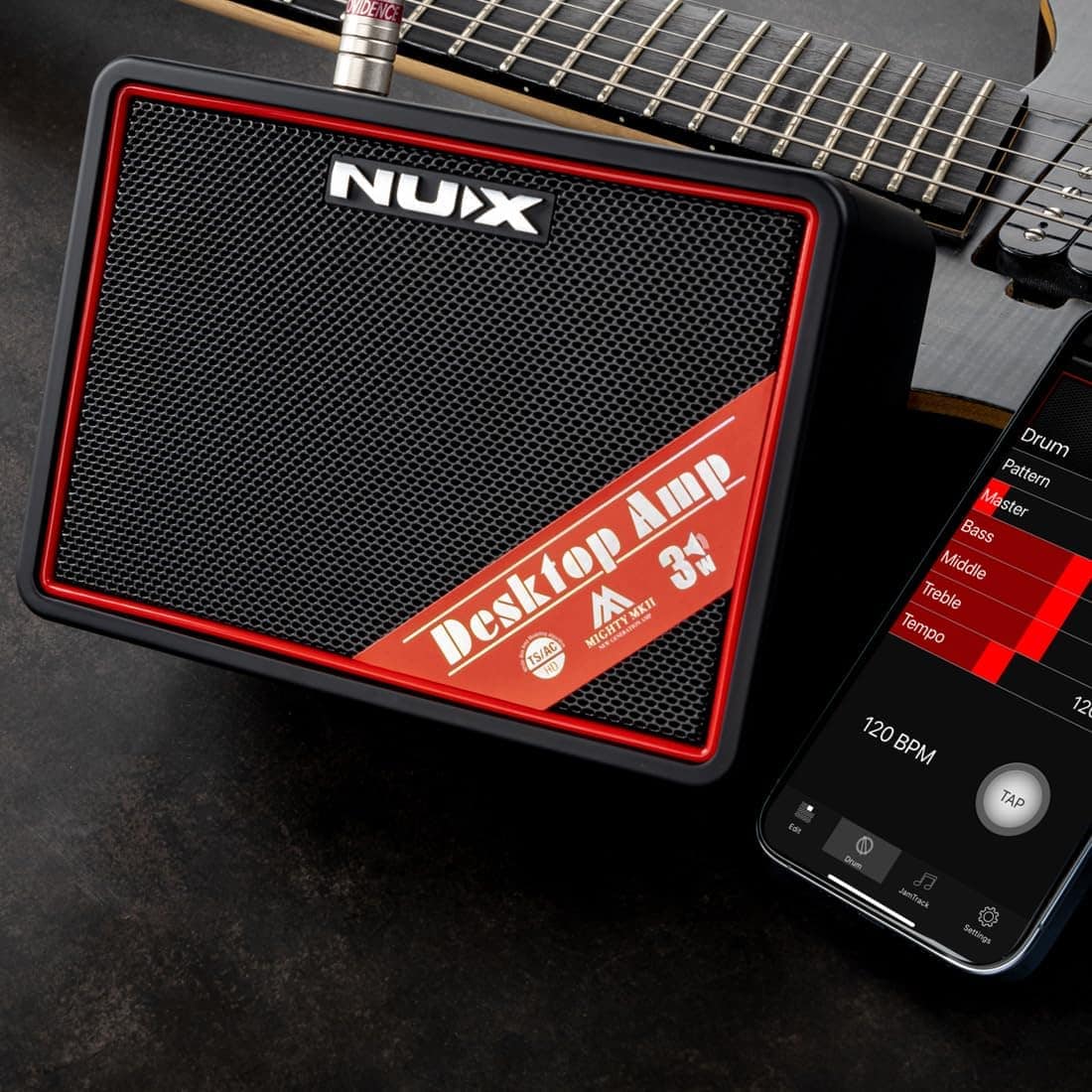 Amplificador de Guitarra/Bajo Portátil NUX Mighty Lite BT - Imagen 4