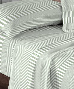 Juego de sábanas 100% algodón Pizuna Full Size, lujosas