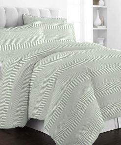 Juego de Funda Nórdica Pizuna Pure 100% -Verde Cascade a Ray