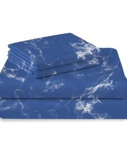 Sábanas de Algodón Puro King Size de Pizuna, Lujosas