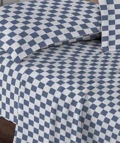 Sábanas de Algodón Puro 100% tamaño RV Queen de Pizuna,