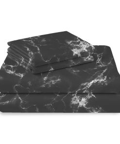 Juego de Sábanas de Algodón Puro 100% Tamaño California