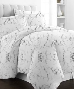 Juego de Funda Nórdica Pizuna Pure 100% Algodón, Sábanas de