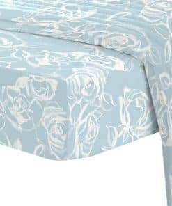 Sábana bajera TWIN de algodón puro Pizuna, 400 hilos de