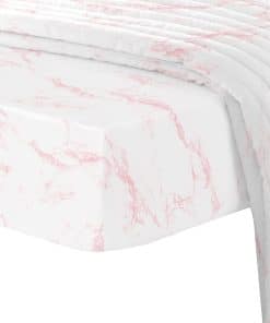 Sábana Ajustable Queen Pizuna Pure 100% Algodón, Sábana