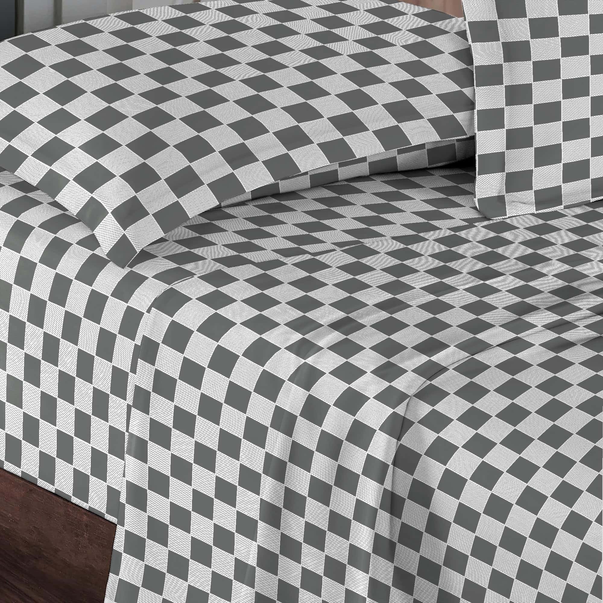 Juego de sábanas de algodón Pizuna Pure 100% RV King Size,