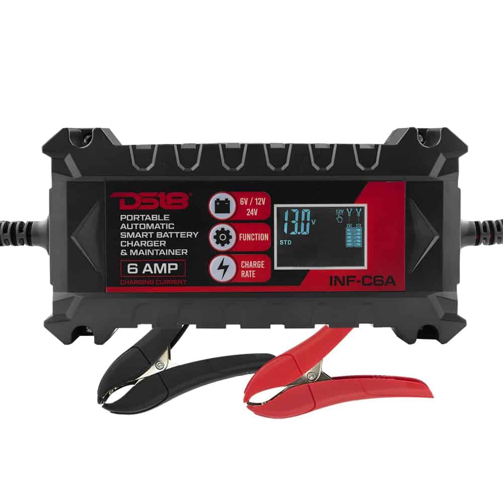 Cargador de Batería para Automóvil DS18 INF-C6A 6V/12V,