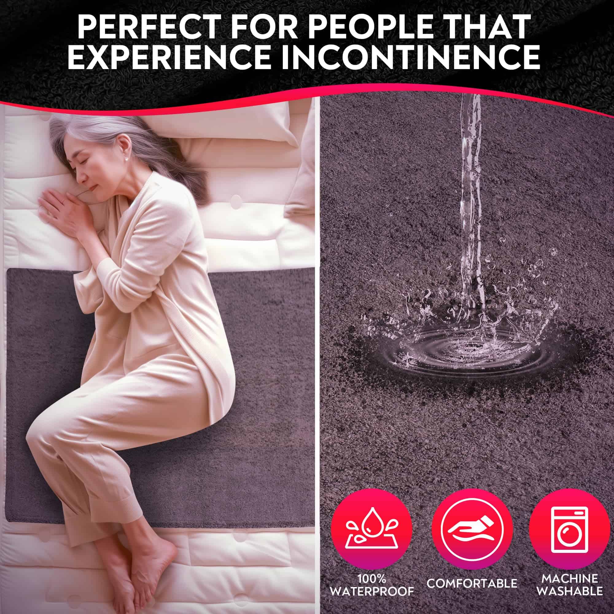 VIBEY | Toalla/cobija impermeable y resistente a las - Imagen 3