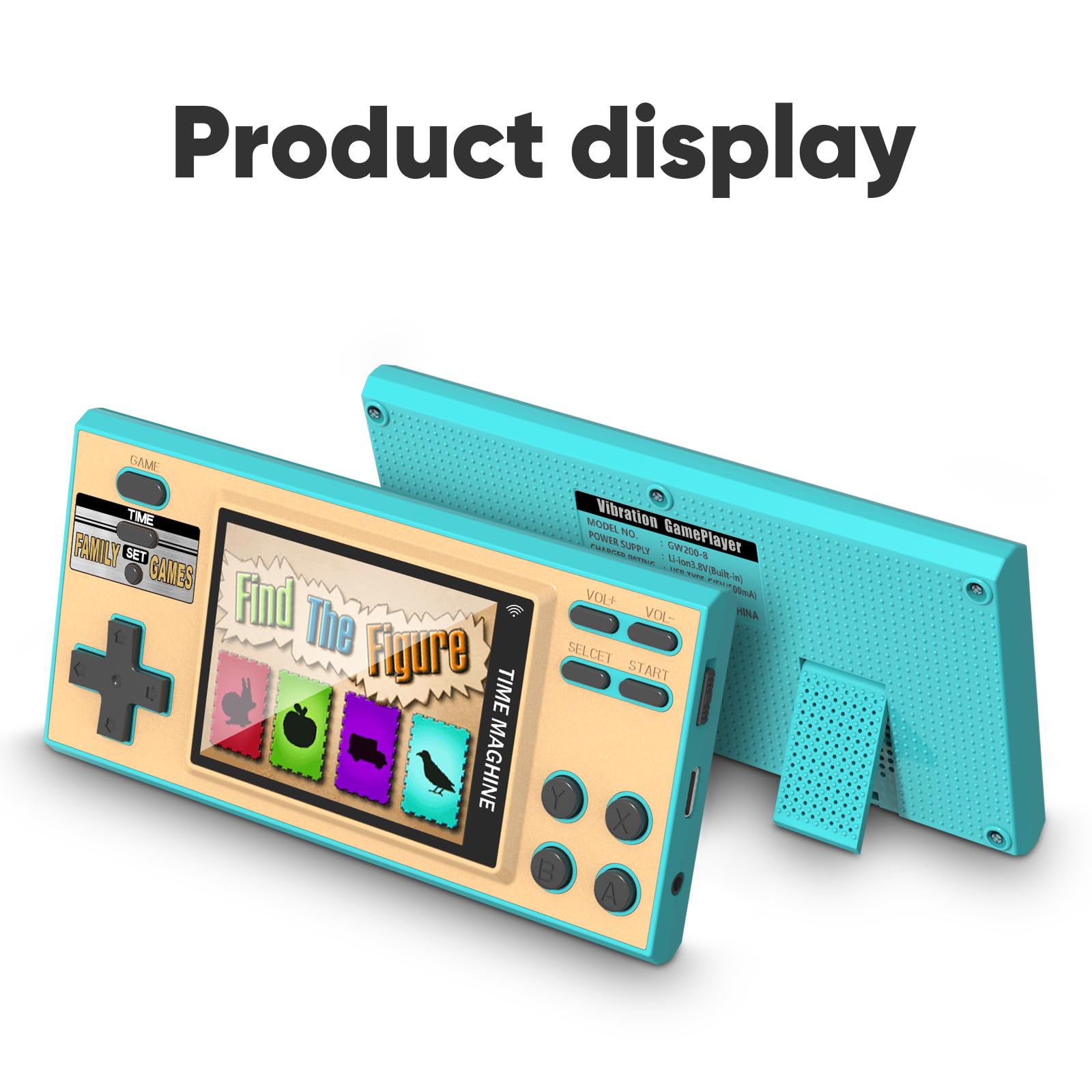 Juegos de Mano para Niños con 200 Videojuegos para Niños, - Imagen 4