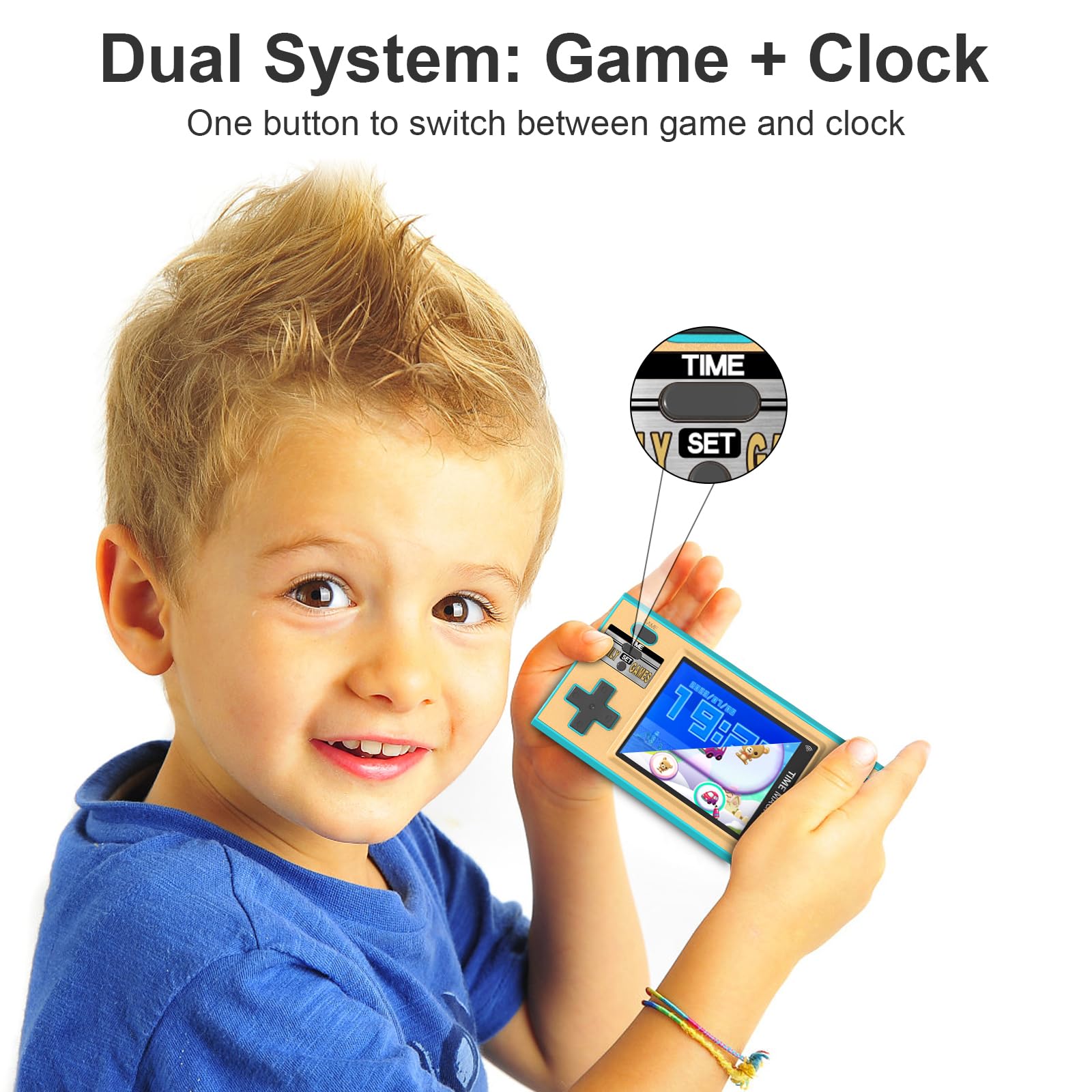 Juegos de Mano para Niños con 200 Videojuegos para Niños, - Imagen 7