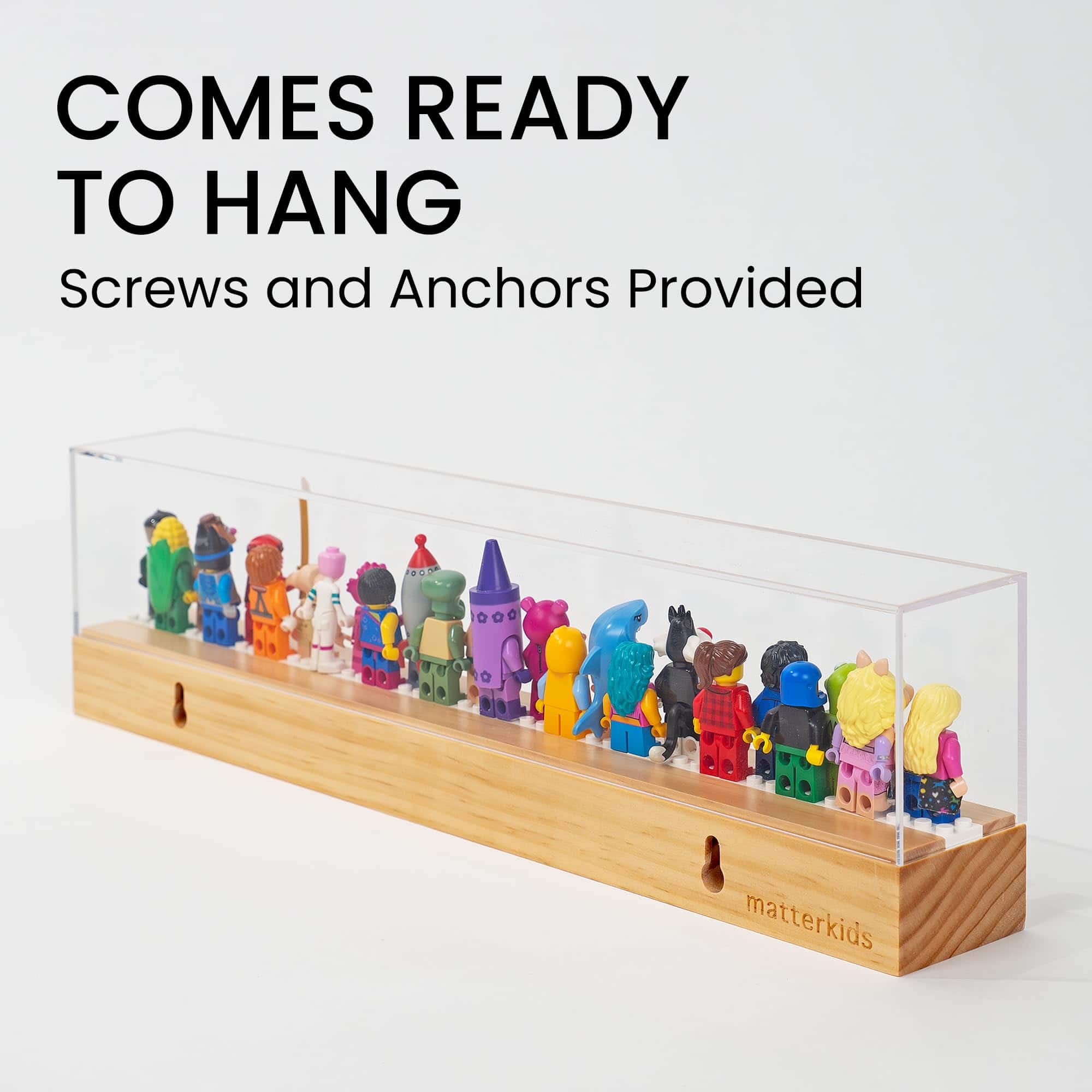 Matterkids Minifigure Display Case con Tapa de Protección - Imagen 7