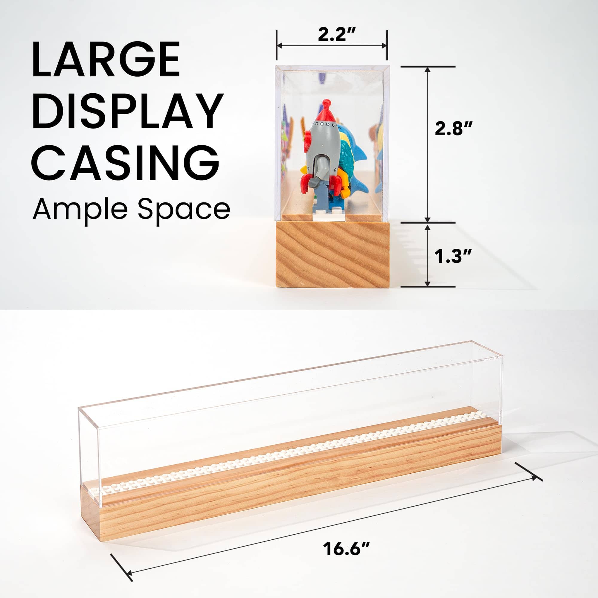 Matterkids Minifigure Display Case con Tapa de Protección - Imagen 4