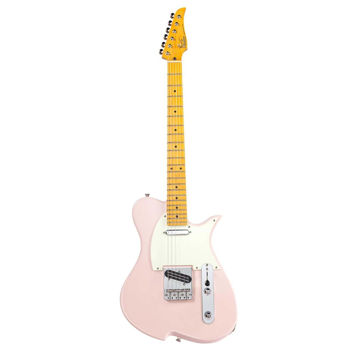 Guitarra Eléctrica Vola Vasti MC Shell Pink Gloss Hecha a