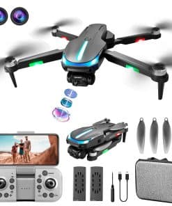 Drones Plegables con Motor Brushless y Cámara Dual HD 1080P