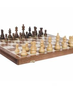 Juego de ajedrez de torneo de madera con -mericano)