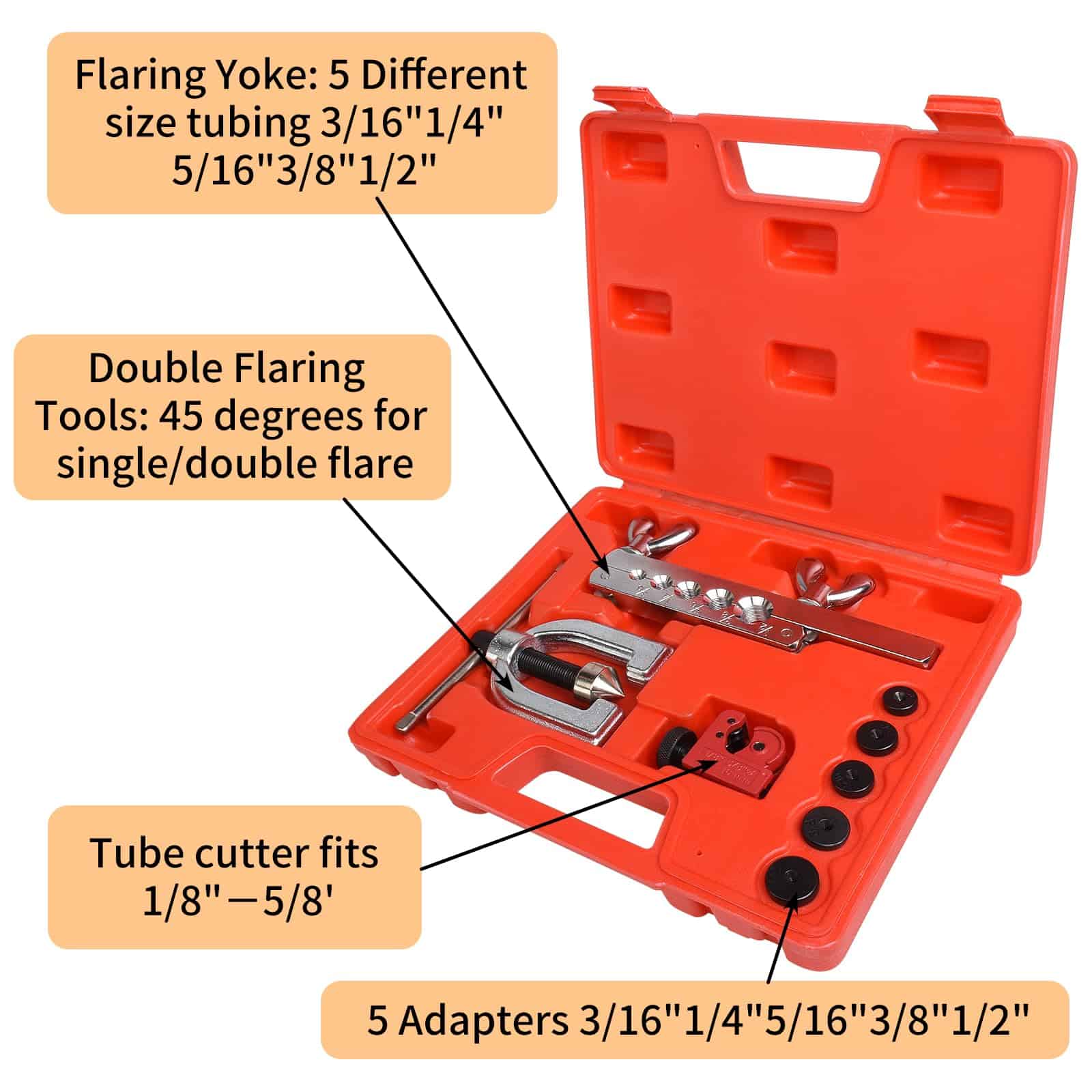 Kit de Línea de Freno Recubierto de Cobre MuRealy de 25 - Imagen 3