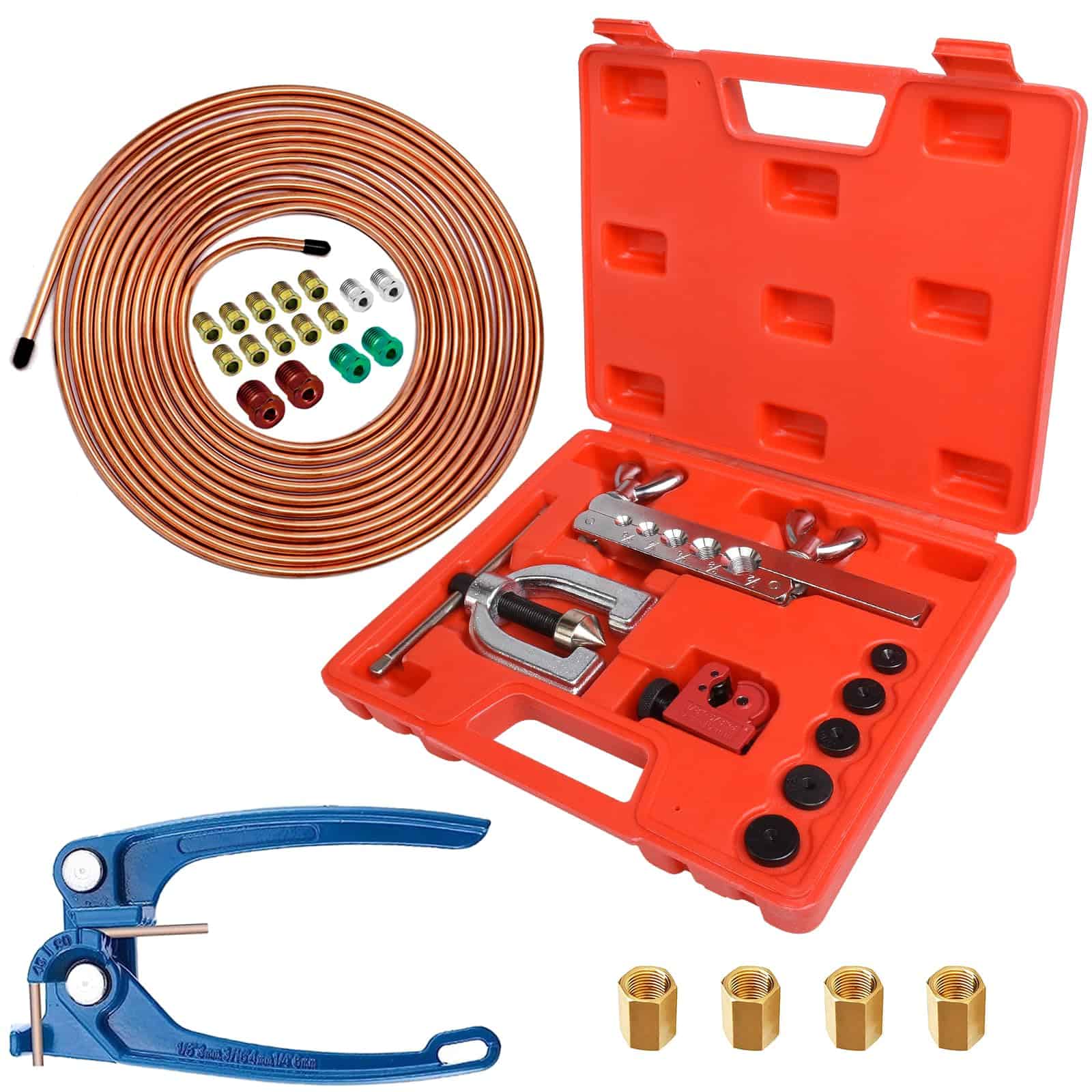 Kit de Línea de Freno Recubierto de Cobre MuRealy de 25