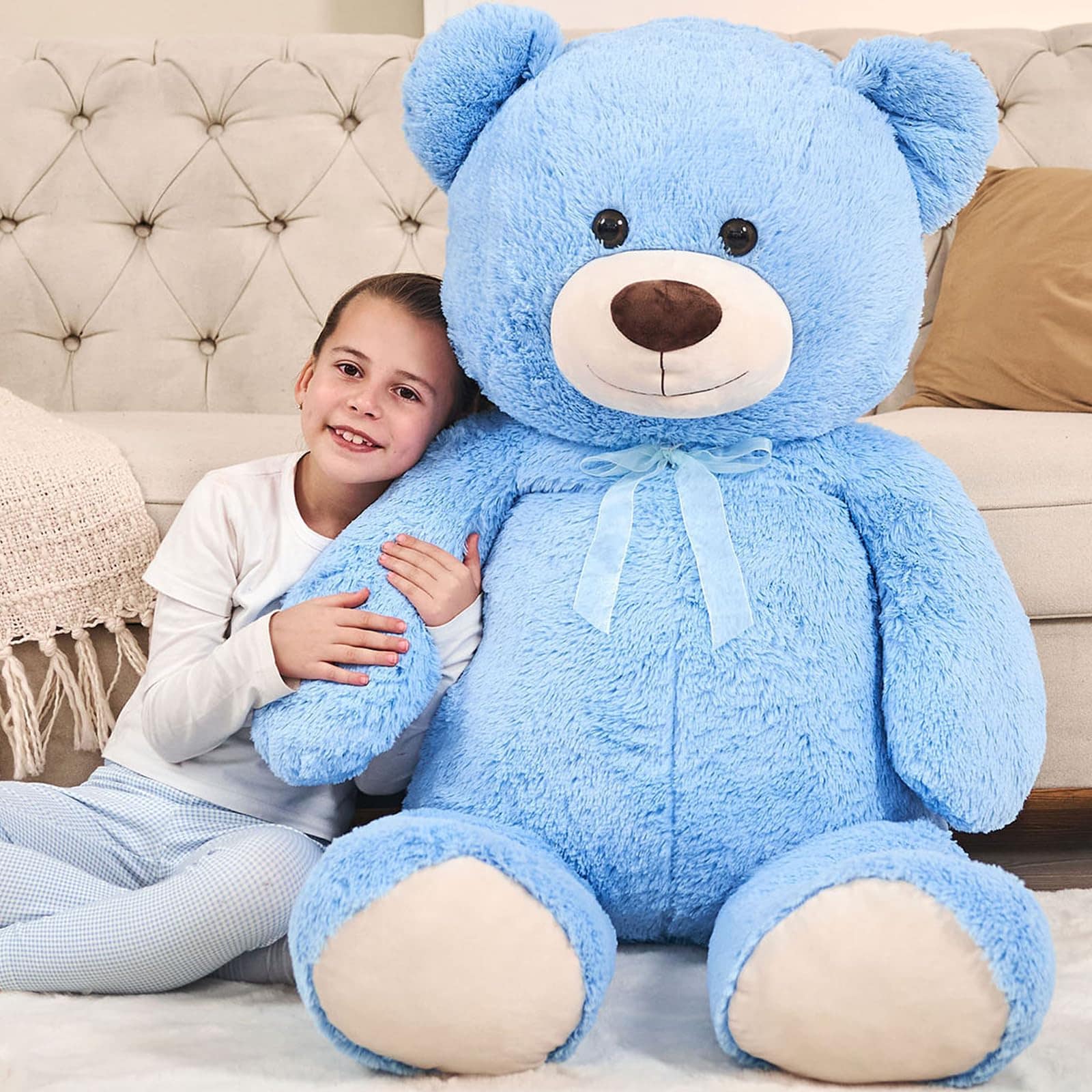 Oso de Peluche Gigante de 51 Pulgadas de Toys Studio, Lindo - Imagen 6