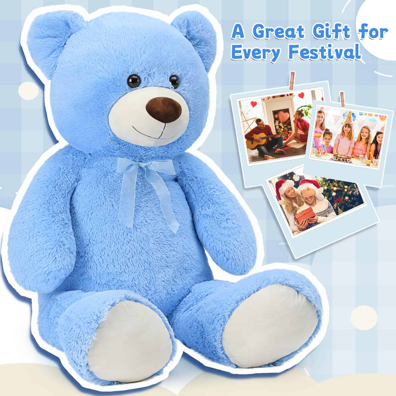 Oso de Peluche Gigante de 51 Pulgadas de Toys Studio, Lindo - Imagen 4