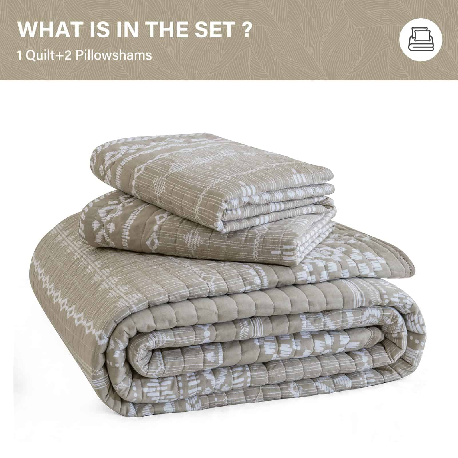 Juego de Edredón Queen SahSahCasa, Juego de Edredón Queen, - Imagen 7